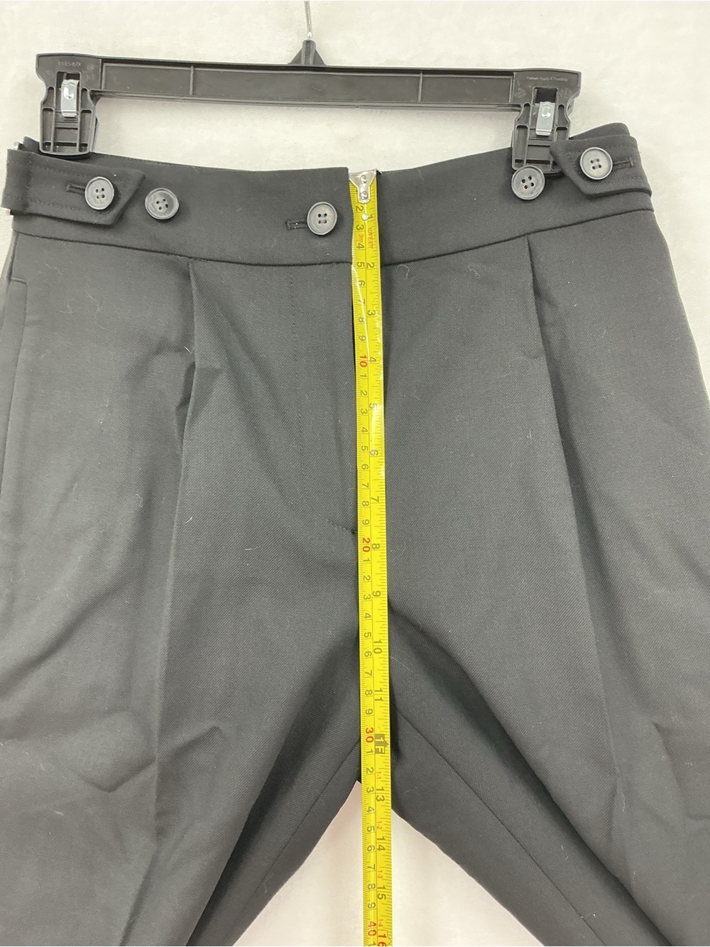 Club Monaco Classic Black Straight Leg Pants - Picture 6 of 9